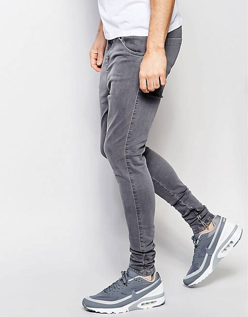 Typically Moss Foreman SikSilk Drop Crotch Skinny Jeans | ASOS