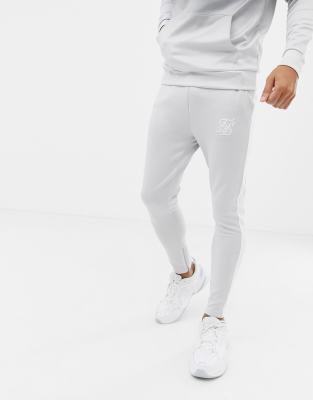 siksilk grey joggers