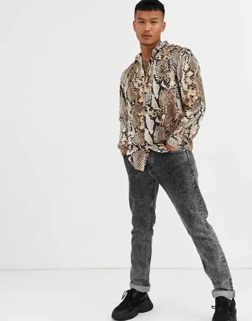 Snakeskin store shirt outfit