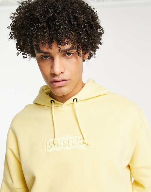 Yellow siksilk hoodie sale