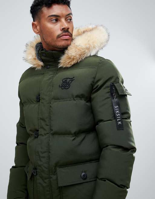 Siksilk parka outlet