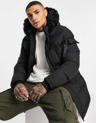 Siksilk hot sale puff parka