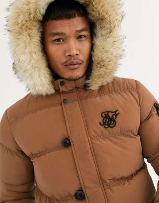 Siksilk clearance puffer parka