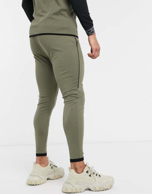 Khaki store skinny joggers