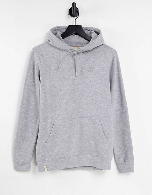 SikSilk smart essentials hoodie in grey