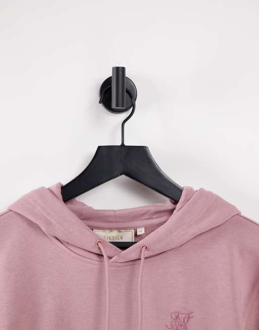 Pink sik outlet silk hoodie