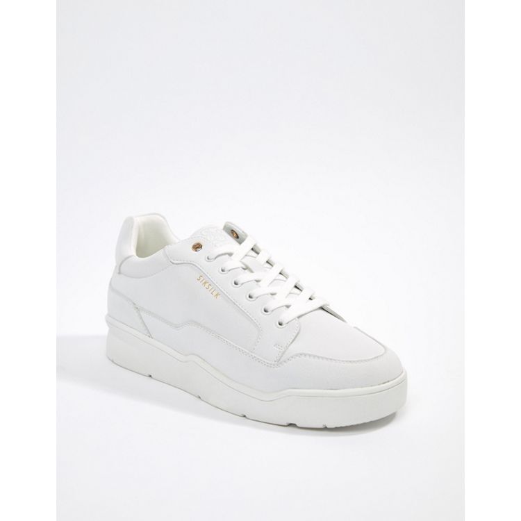 SikSilk sneakers in white