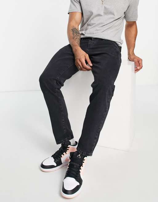 SikSilk – Svarta jeans med raka ben
