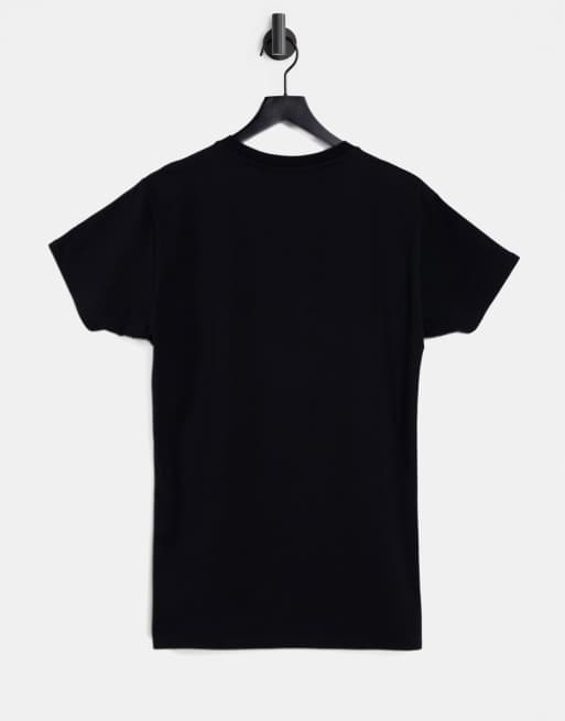 SikSilk - T-shirt met leeuw van siersteentjes in zwart, 2 van 4
