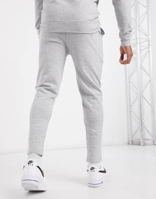 siksilk grey joggers