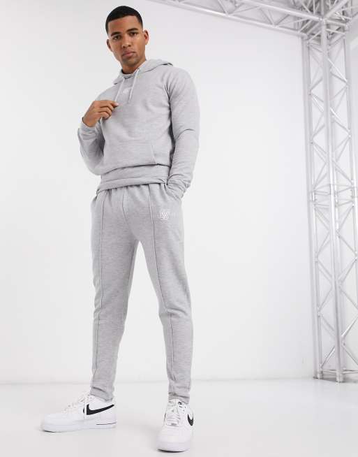 Grey Heavyweight Sweatpants – WLA Clothing