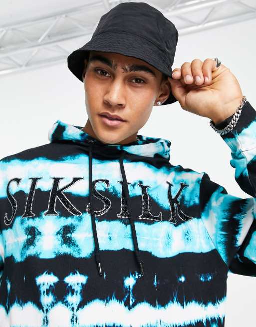 Blue siksilk clearance hoodie