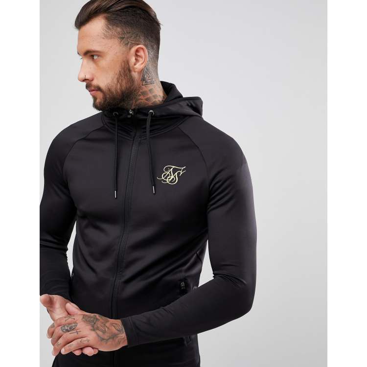 Siksilk Athlete Zip Through Hoodie Online | fabricadascasas.com