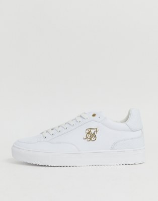 siksilk white trainers