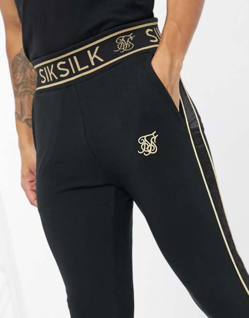 Siksilk x Dani Alves track pants with branded waistband