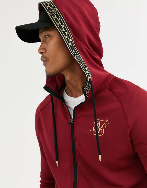 Siksilk red outlet hoodie