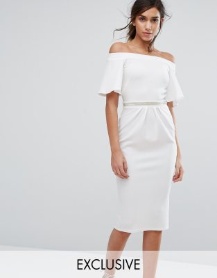 js collections illusion neck sheath dress