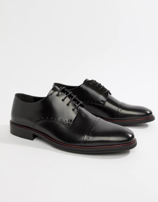 Silver Street - Chaussures à bout renforcé avec perforations - Noir