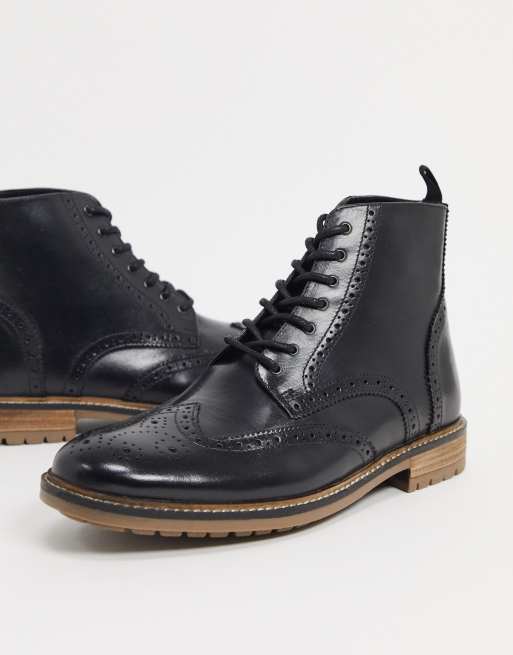 black brogues asos