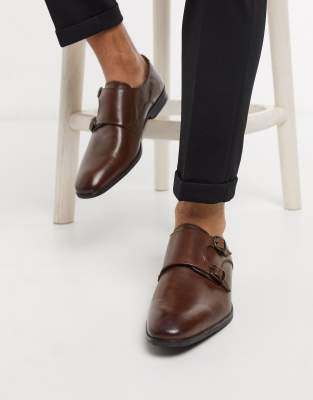 asos mens monk shoes