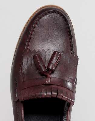 silver street tassel loafers