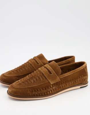 Silver street store woven loafers