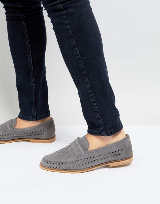 Silver street cheap woven loafers