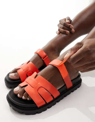 Simmi London - Adelle - Sandalen in Orange