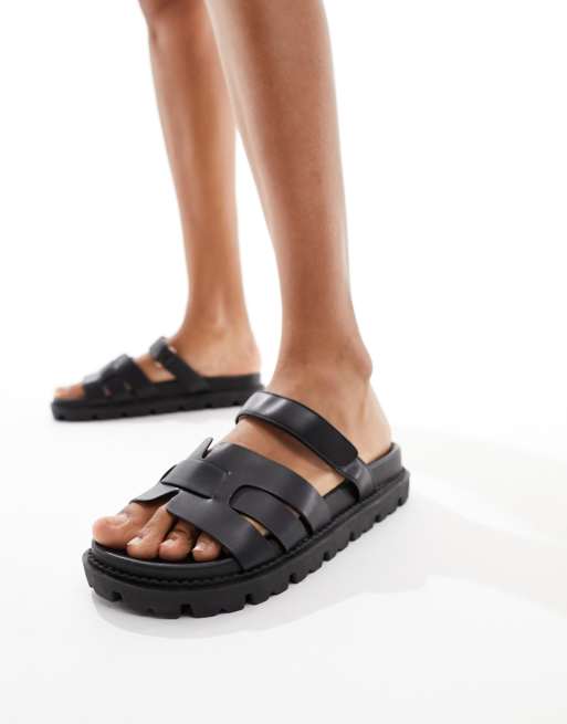 Simmi London Adelle sandals in black