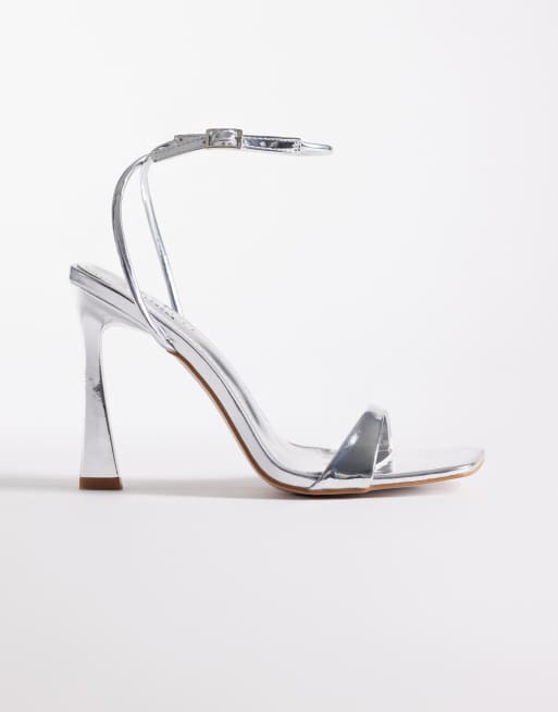SIMMI London - Aeros - Sandales minimalistes - Argenté