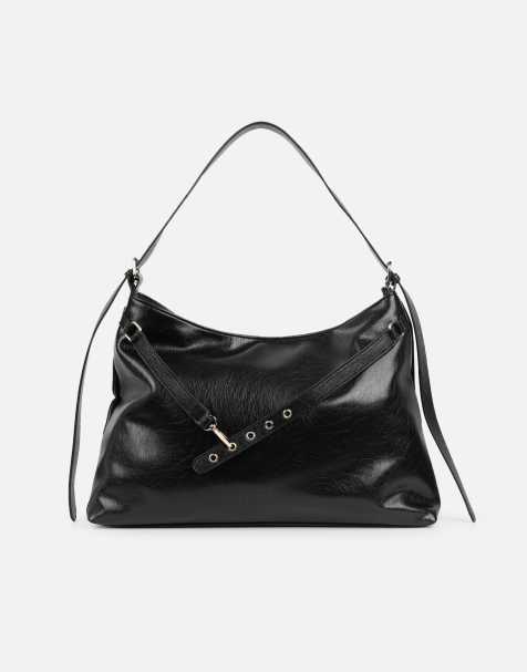 Simmi London Artemis large shoulder bag in black - view 1
