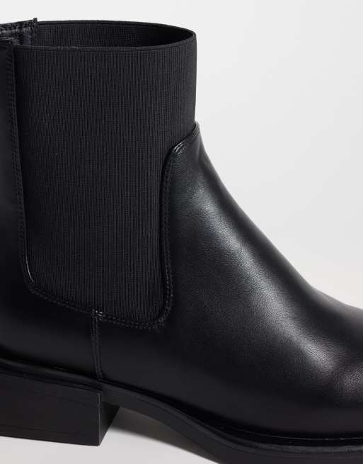 Simmi London buty do kostki Wide Fit typu pull-on w kolorze czarnym, 4 z 4