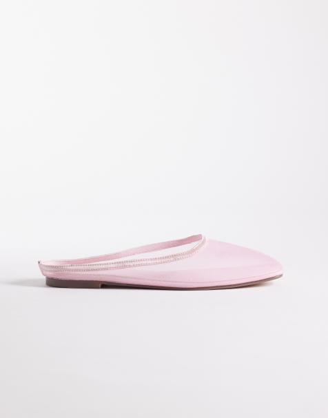 Simmi London – Carly – Mules aus rosa Netzstoff - view 1
