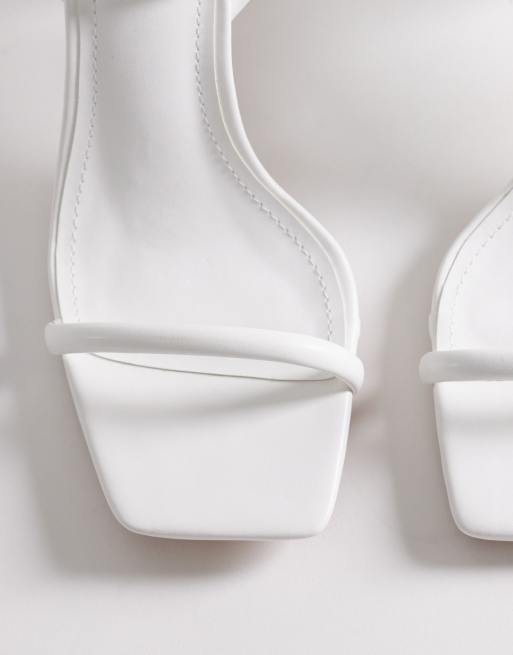 SIMMI London - Citra - Sandalen met blokhak in wit, 2 van 4