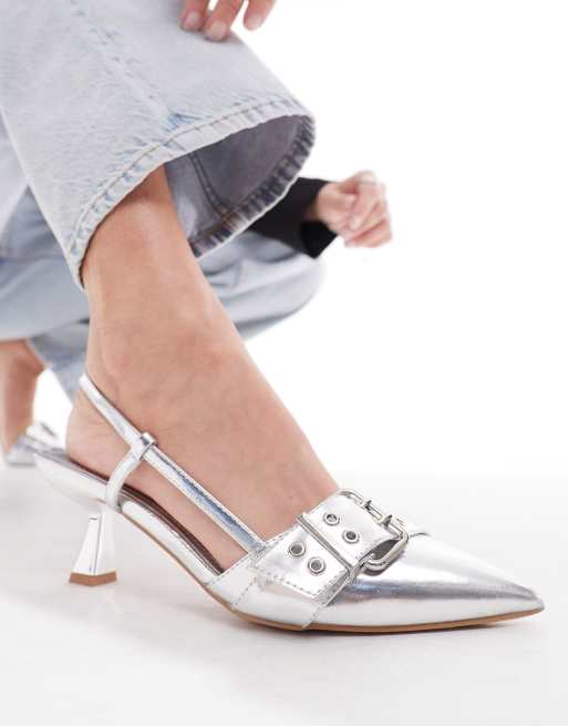 SIMMI London Dala Scarpe a pianta larga con tacco a punta con