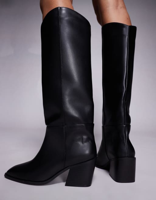 Simmi London Dallas western boots in black