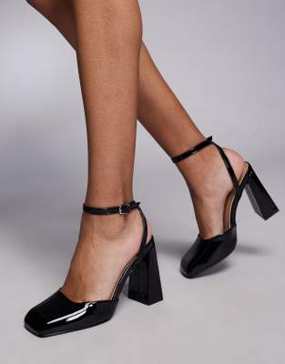 Simmi London Didi Heeled mary jane in black