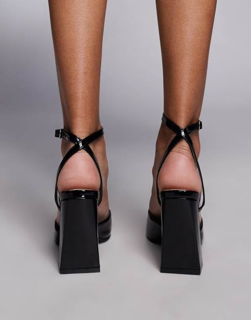 Simmi London Didi Heeled mary janes in black, 4 of 4