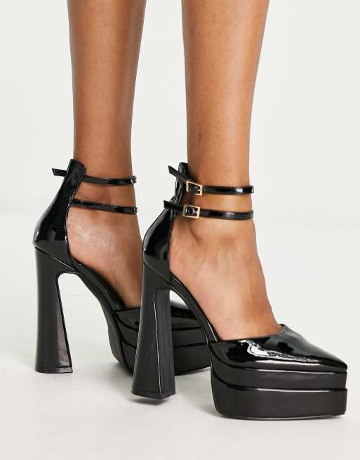 Pointed best sale toe platform