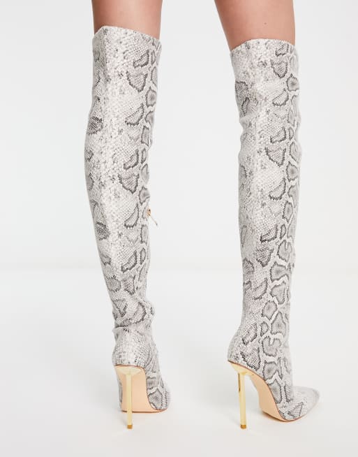 Simmi deals snakeskin boots