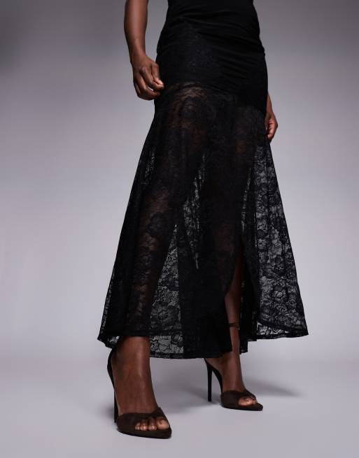 SIMMI London Eavie heeled sandals in chocolate suedette