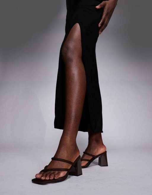 SIMMI London - Ellie - Mules à talon - Chocolat, 2 de 4