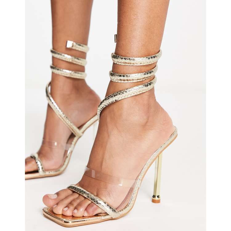 Heels that shop tie around leg