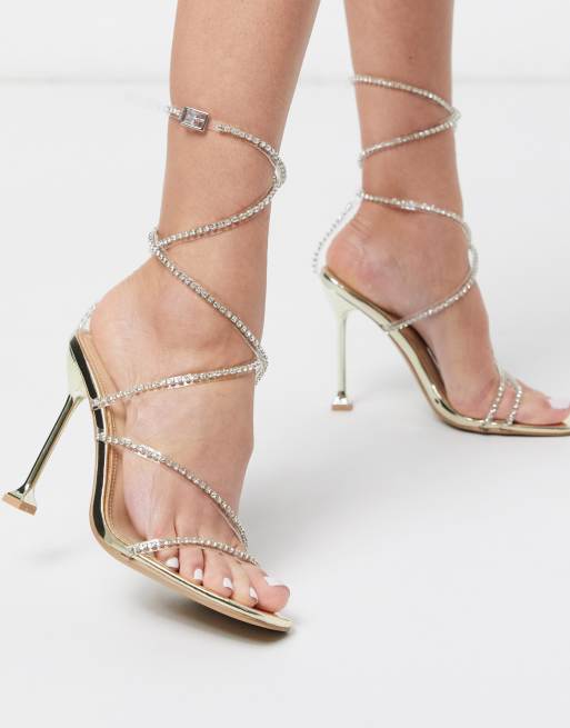 simmi london samia embellished heeled sandals
