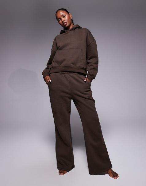 Simmi London essentials hoodie & joggers in chestnut - view 1