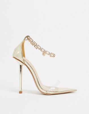 diamante shoes heels