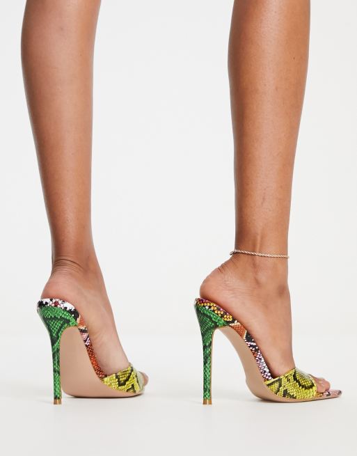 Multi snake clearance heels