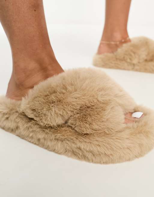 Mink slippers discount