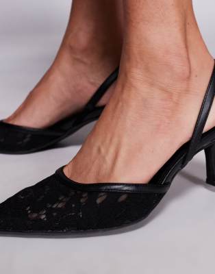 Simmi Shoes Simmi London Gracelyn Pointed Heeled Mule