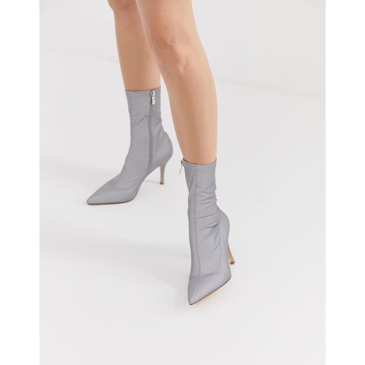 Grey reflective sock on sale boot